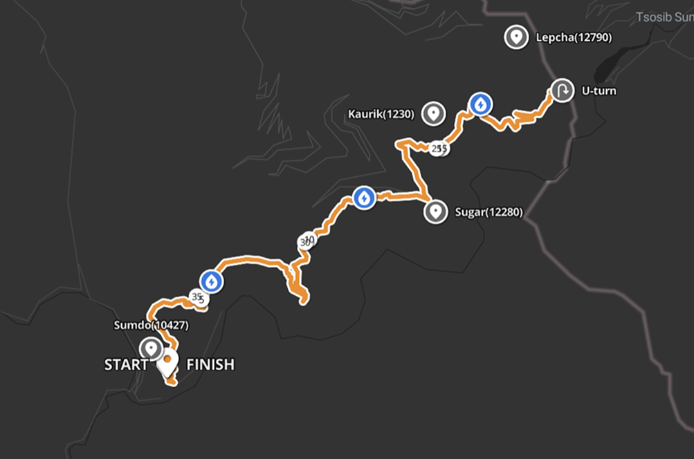 10km route