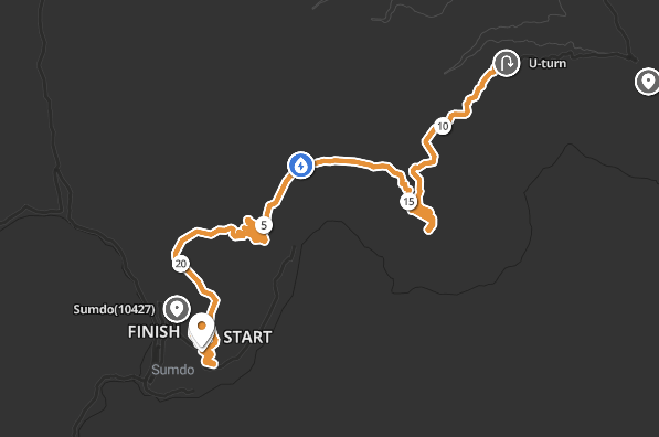 Half Marathon Race Route